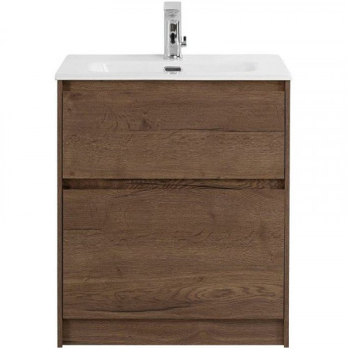 Тумба под раковину BelBagno Kraft 39 60 KRAFT39-600/390-2C-PIA-RT Rovere Tabacco МДФ / ЛДСП