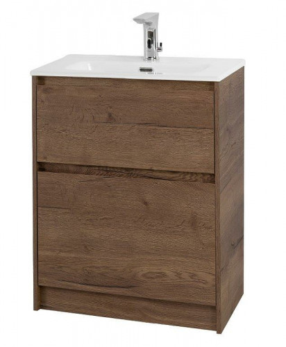 Тумба под раковину BelBagno Kraft 39 60 KRAFT39-600/390-2C-PIA-RT Rovere Tabacco МДФ / ЛДСП