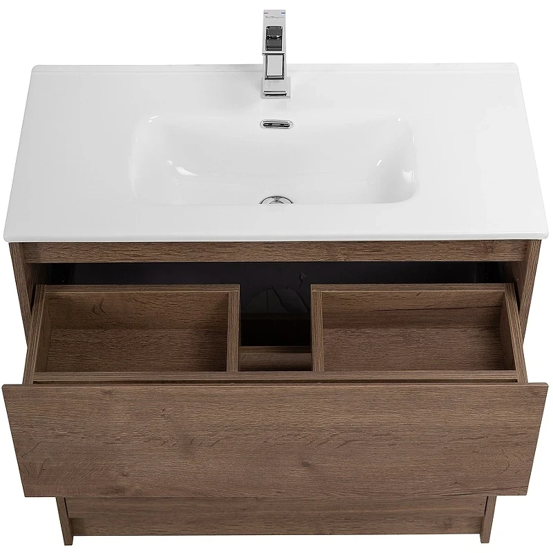 Тумба под раковину BelBagno Kraft 39 60 KRAFT39-600/390-2C-PIA-RT Rovere Tabacco МДФ / ЛДСП