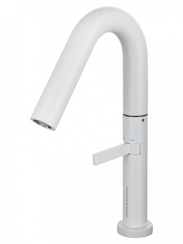 Смеситель для раковины Wonzon & Woghand WW-6068-MW цвет Белый матовый