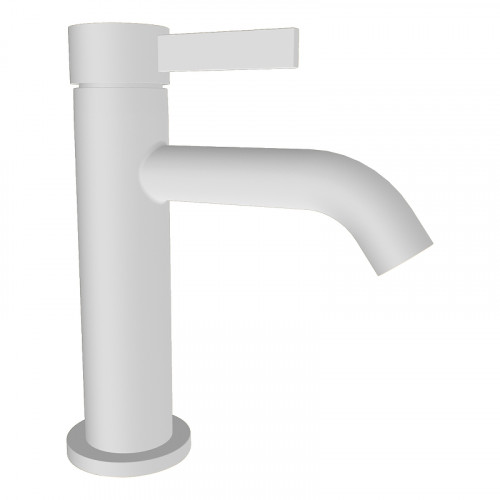 Смеситель для раковины Remer Metrica MC12BO цвет Белый матовый