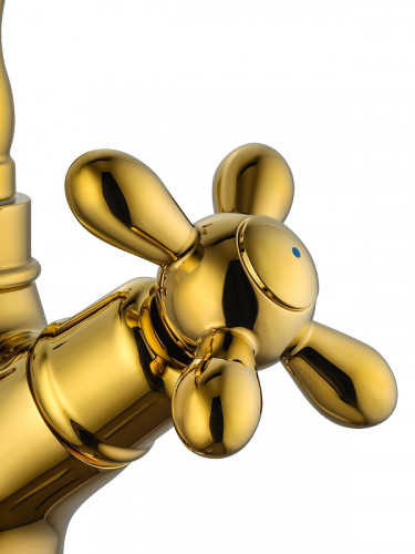 Смеситель для раковины Wonzon &amp; Woghand Retro WW-88139020-PG цвет Глянцевое золото