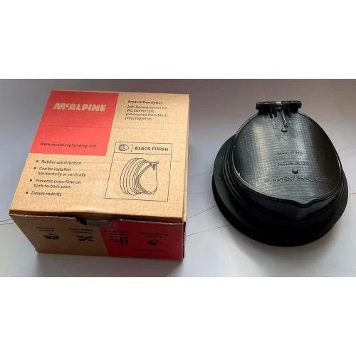 Манжета для унитаза McAlpine MRWC-ARB1S цвет Черный