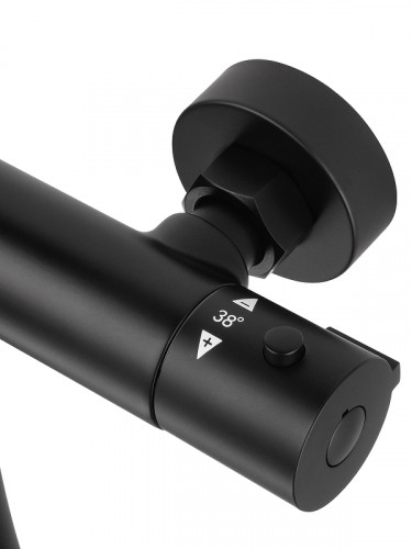 Смеситель для душа Wonzon & Woghand Inn WW-B2065-A-MB с термостатом цвет Черный матовый