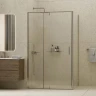 Душевой уголок WasserKRAFT Spree 120х90 14P07 профиль цвет Никель стекло прозрачное