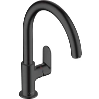 Смеситель для кухни Hansgrohe Vernis Blend 71870670 Черный матовый латунь