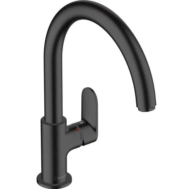 Смеситель для кухни Hansgrohe Vernis Blend 71870670 Черный матовый латунь