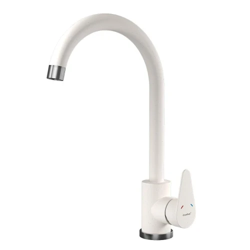 Смеситель для кухни GranFest GF-Z-5412 цвет Белый