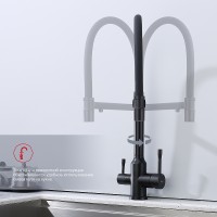 Смеситель для кухни Raglo R81.63.06 Черный матовый латунь