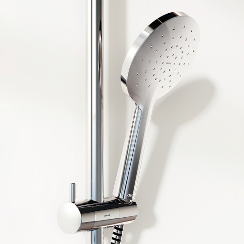 Душевая система Damixa Jupiter 977750000 с термостатом Хром латунь на стену