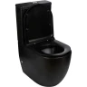 Унитаз компакт WeltWasser Merzbach 011 MT-BL 10000013291 Черный матовый с бачком и сиденьем Микролифт