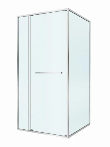 Душевой уголок Cezares Lux 100x100 LUX-A-FS-11-100-C-CR профиль Хром стекло прозрачное