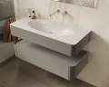 Тумба Vincea Каприз (Caprise) 120 VMC-4CA120MLG подвесная цвет Светло-серый матовый