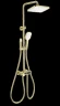 Душевая система Wonzon & Woghand Muse WW-B3112-BG с термостатом цвет Брашированное золото