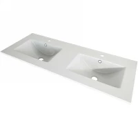 Раковина Cezares 120 50135 двойная Bianco