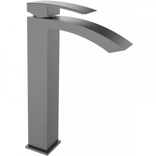 Смеситель для раковины Rose R15T R1511T Оружейная сталь латунь