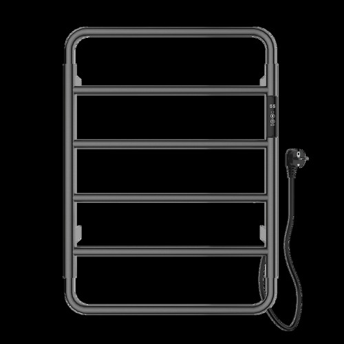 Электрический полотенцесушитель Wonzon & Woghand Wismar 47,5х64 R WW-AL201-GM цвет Темный графит