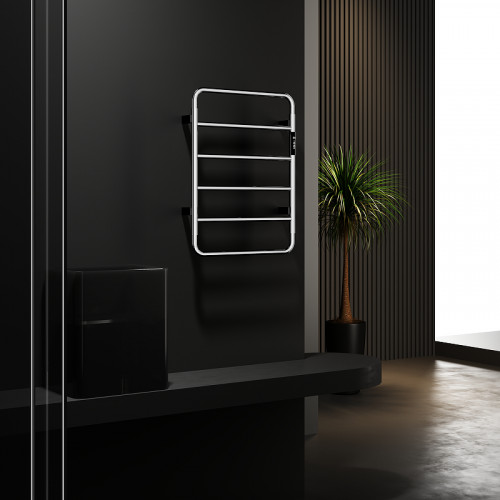 Электрический полотенцесушитель Wonzon & Woghand Wismar 47,5х64 R WW-AL201-GM цвет Темный графит