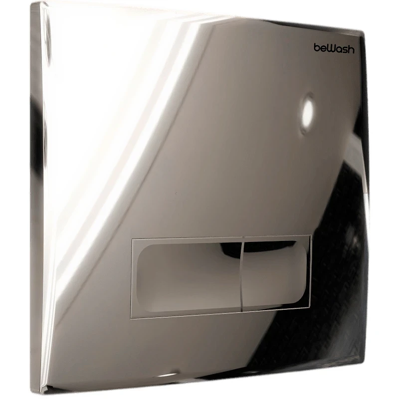 Инсталляция beWash BW74 K500RZVP0400PK000000 для унитаза с клавишей смыва Хром глянцевый пластик