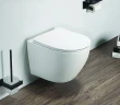 Унитаз Azario Grado AZ-0046 SP подвесной Белый с сиденьем Микролифт фаянс подвесной