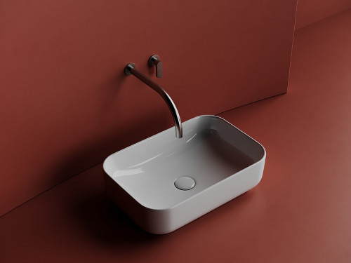 Раковина-чаша Ceramicanova Element 51 CN5043 Белая фарфор накладная