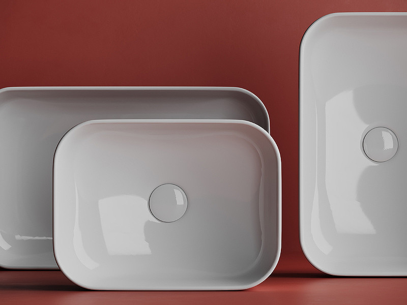 Раковина-чаша Ceramicanova Element 51 CN5043 Белая фарфор накладная