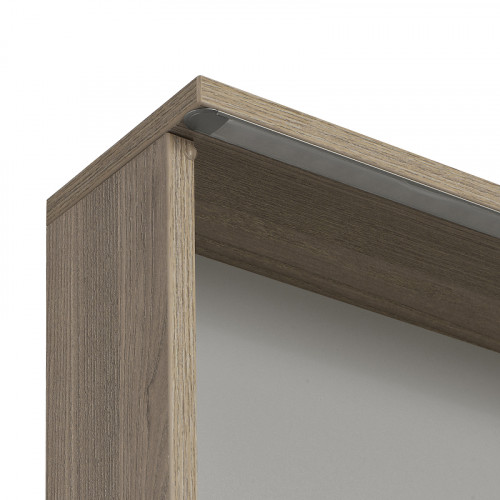 Зеркало со шкафом Aquaton Стоун 80 R 1A228302SX850 с подсветкой Сосна арлингтон МДФ / ЛДСП, стекло