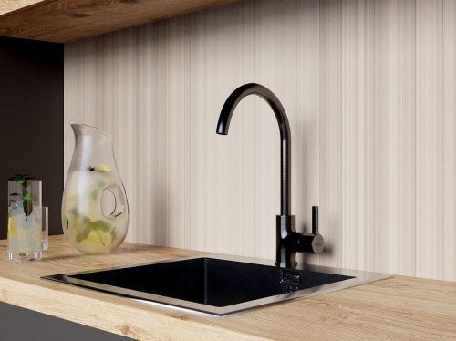 Смеситель для кухни Seaman Barcelone SSL-5815-BP цвет Черный жемчуг