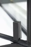 Душевой уголок Niagara Nova NG-6801-08 BLACK 90х90 профиль Черный стекло прозрачное