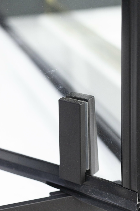 Душевой уголок Niagara Nova NG-6801-08 BLACK 90х90 профиль Черный стекло прозрачное