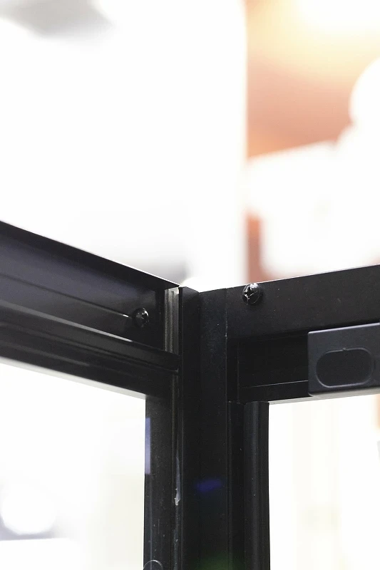Душевой уголок Niagara Nova NG-6801-08 BLACK 90х90 профиль Черный стекло прозрачное