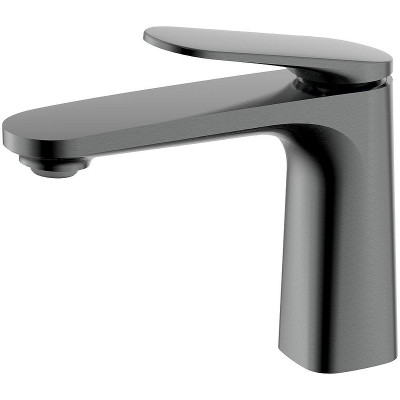 Смеситель для раковины AQUAme Imola AQM6710GM цвет Оружейная сталь