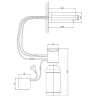 Дозатор для жидкого мыла Lemark Project LM4641CE Хром
