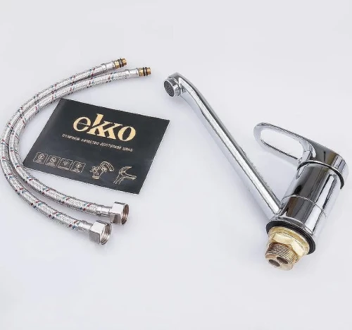 Смеситель для кухни Ekko E49104 Хром