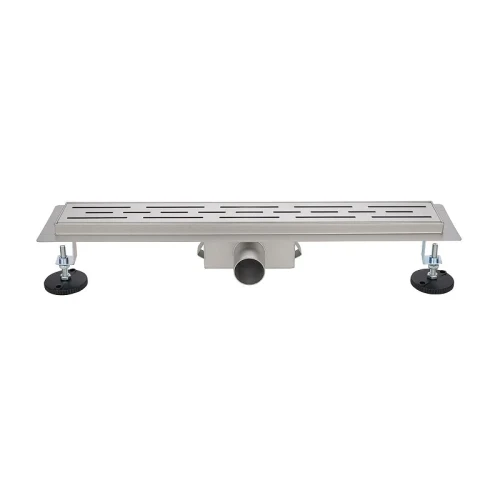 Душевой лоток Azario AZT2FT01400 с решеткой цвет Нержавеющая сталь