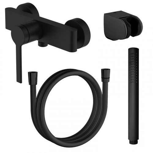 Смеситель для душа Azario Vincente AZ-VRZ338326PA цвет Черный матовый