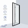 Душевая дверь Ceruttispa Белла (Bella) 90 BELLA D91BF 12011 профиль Черный матовый стекло матовое