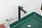Смеситель для раковины Frap H71-6 F1071-26 Черный матовый латунь