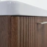Тумба с раковиной Comforty Ангара 90П 00-00021037 подвесная Дуб темно-коричневый