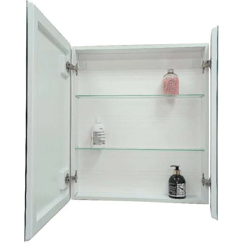 Зеркальный шкаф Reflexion Chill 700х800 RF2314CH с подсветкой Белый матовый