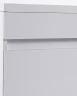 Тумба с раковиной Orange Sistema 110 L ST-110TUW+RAL Белая глянцевая МДФ / ЛДСП