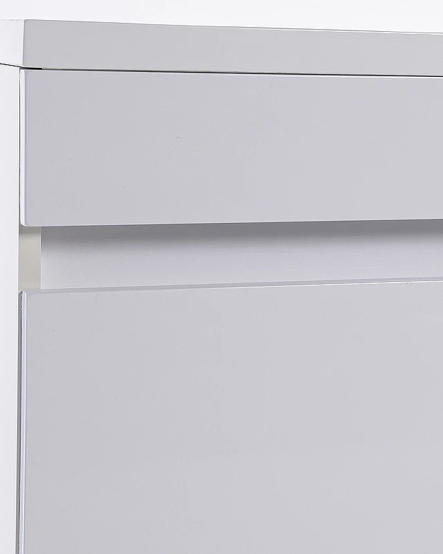 Тумба с раковиной Orange Sistema 110 L ST-110TUW+RAL Белая глянцевая МДФ / ЛДСП