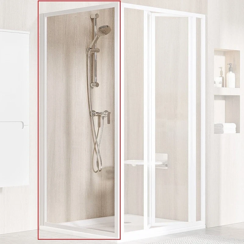 Душевая стенка Ravak Supernova PSS-80 940401O2Z1 профиль Белый стекло Transparent