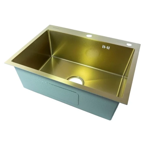 Кухонная мойка Fmark 60 FSC6045C цвет Золото матовое
