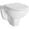 Комплект унитаза Berges Gamma 081105 с инсталляцией Grohe Rapid SL 38811KF0 с сиденьем Микролифт и Черной матовой клавишей смыва
