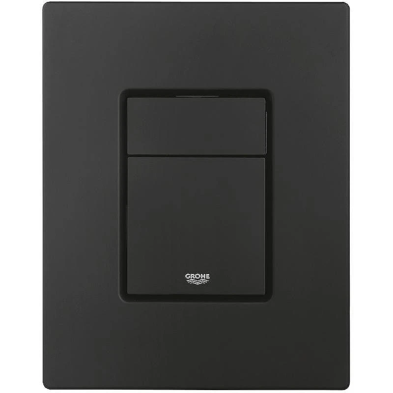 Комплект унитаза Berges Gamma 081105 с инсталляцией Grohe Rapid SL 38811KF0 с сиденьем Микролифт и Черной матовой клавишей смыва