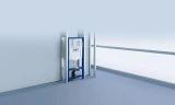 Комплект унитаза Berges Gamma 081105 с инсталляцией Grohe Rapid SL 38811KF0 с сиденьем Микролифт и Черной матовой клавишей смыва