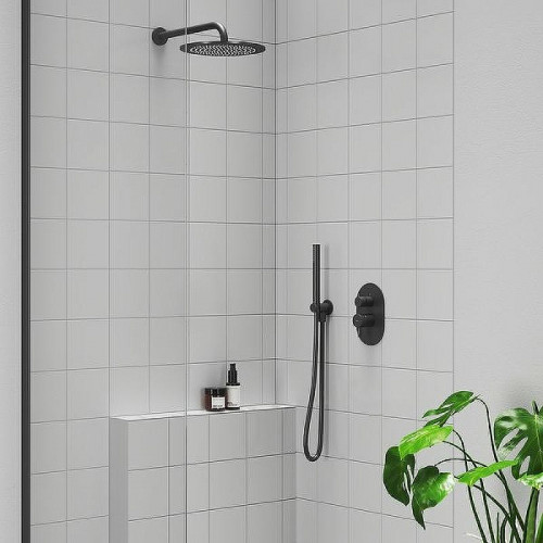 Смеситель для душа Ravak Espirit ES 065.20BLM.O2 X070288 Черный матовый