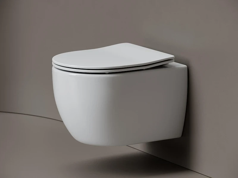 Унитаз Ceramicanova Play CN3001T подвесной цвет Белый с сиденьем Микролифт
