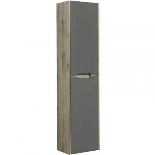 Шкаф пенал Aquaton Оливия 40 1A254603OLUG0 подвесной Грей дуб ойстер МДФ / ЛДСП